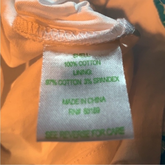 Lilly Pulitzer Marigold Mini Favors Print Skort Sz 6 - Picture 8 of 12